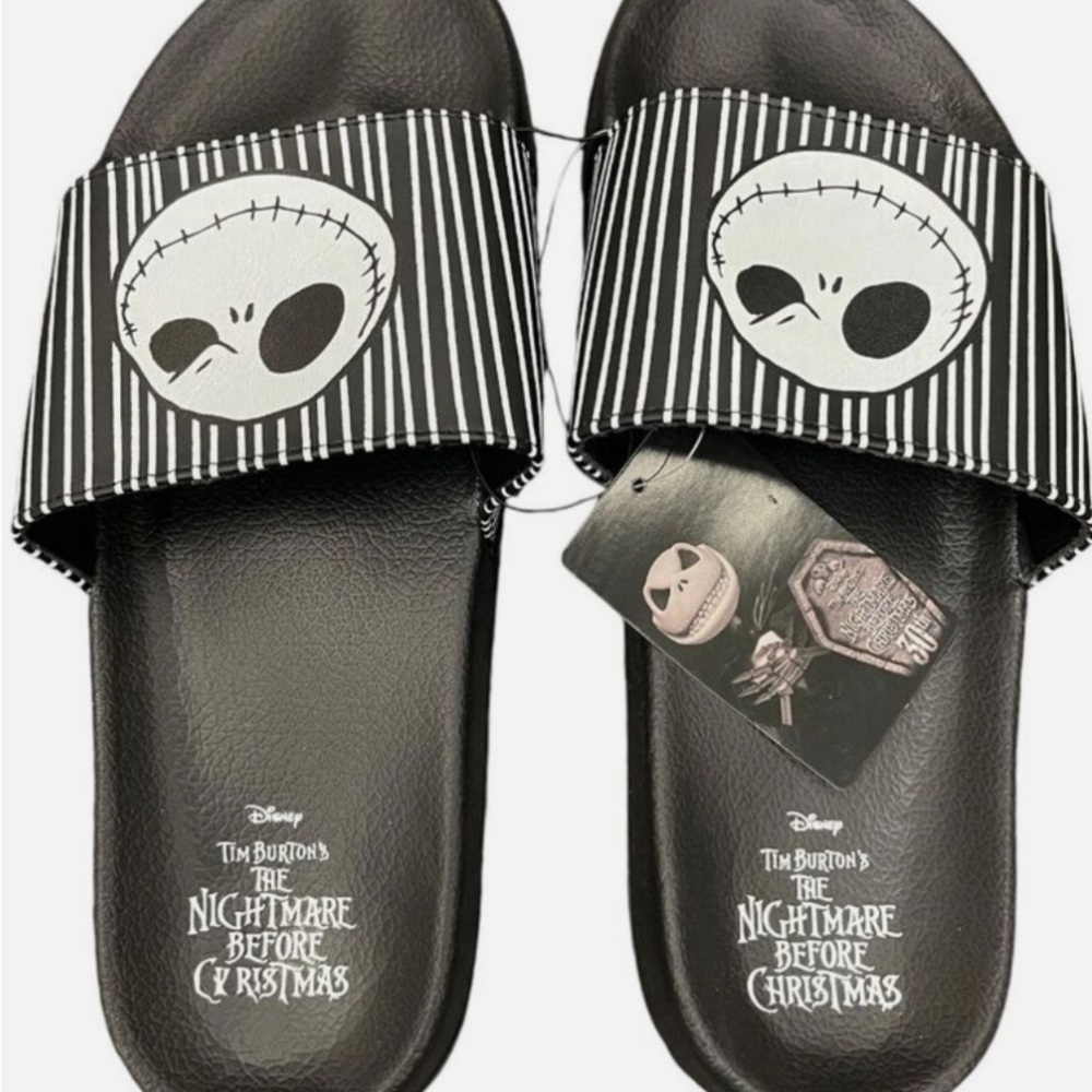 > Show Your Fandom! New Jack Skellington Slides - Size 10-Comfort&Style!